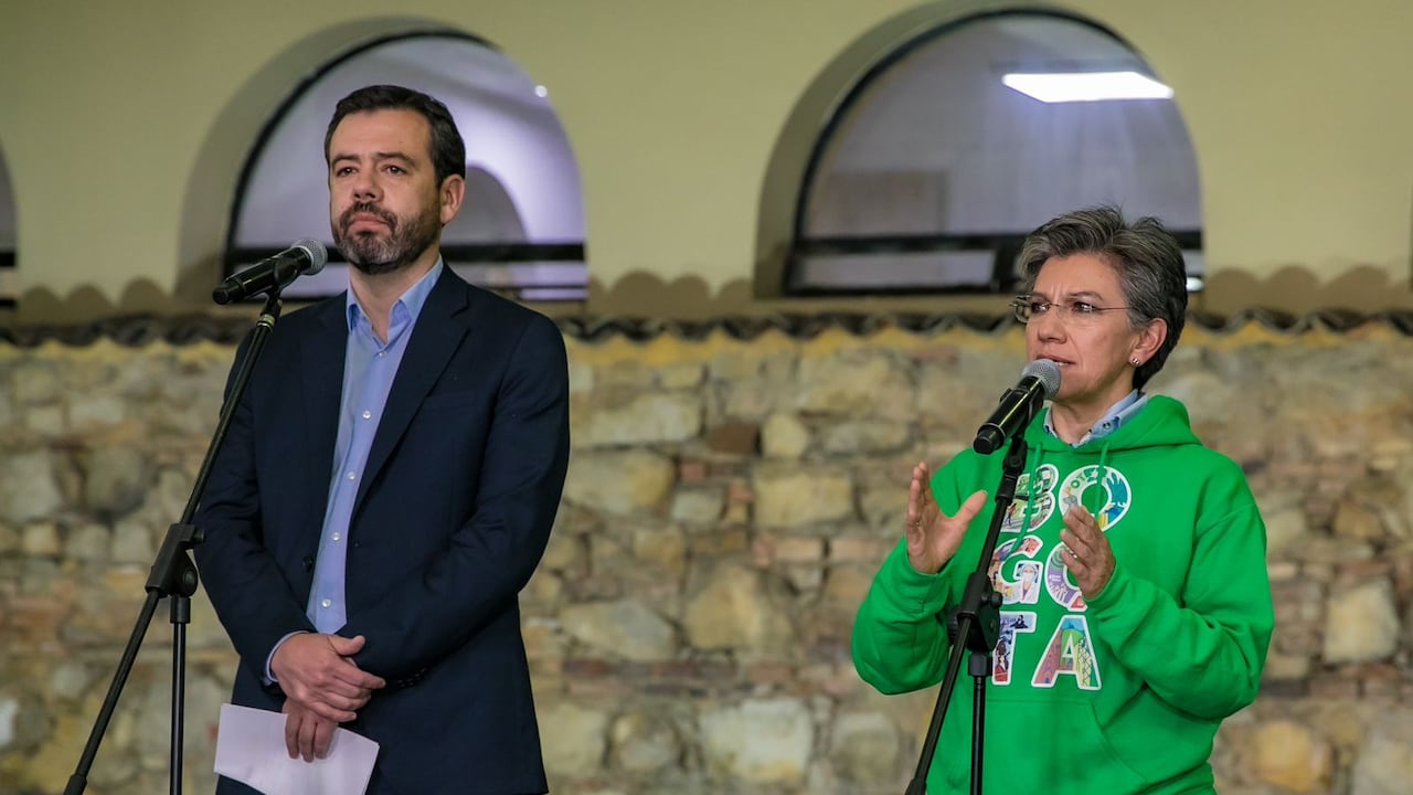 Carlos Fernando Galán y Claudia López
