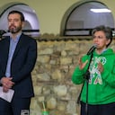 Carlos Fernando Galán y Claudia López