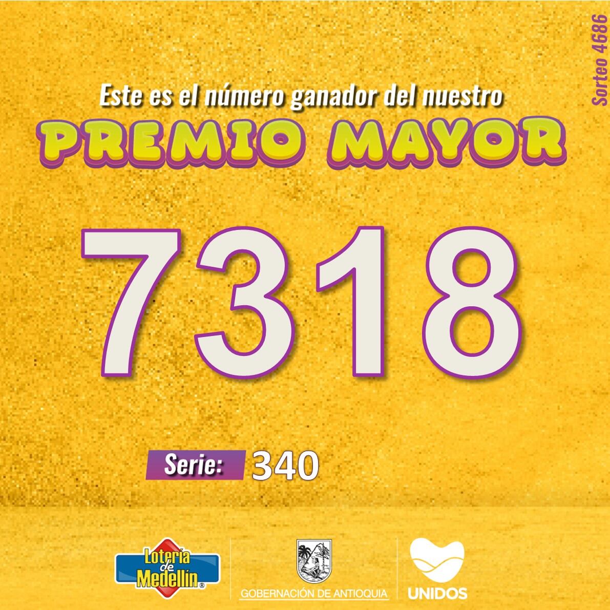 La lotería entrega un premio mayor de $10.000 millones