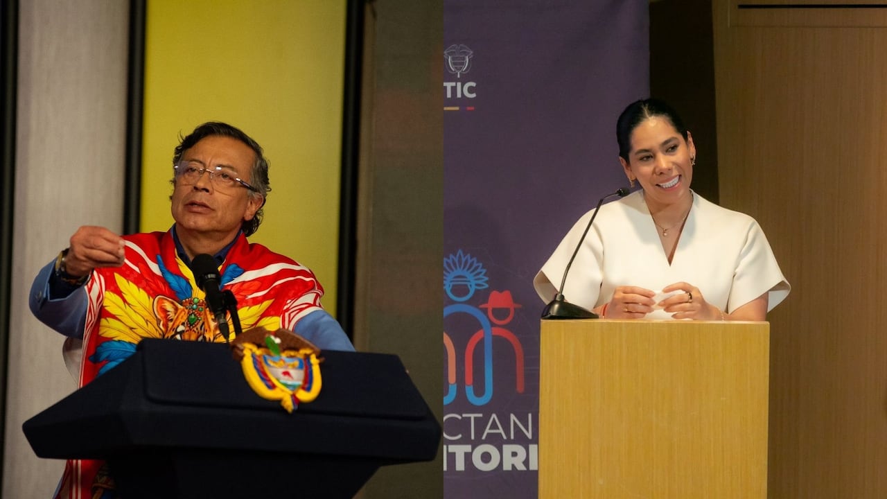 Carina Murcia Yela, ministra TIC saliente, envía carta al presidente Gustavo Petro.