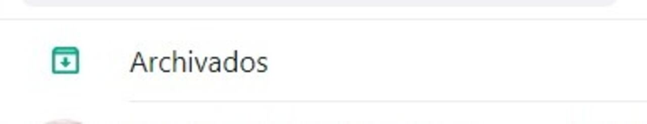 Los contactos y grupos archivados quedarán en una carpeta de fácil acceso.