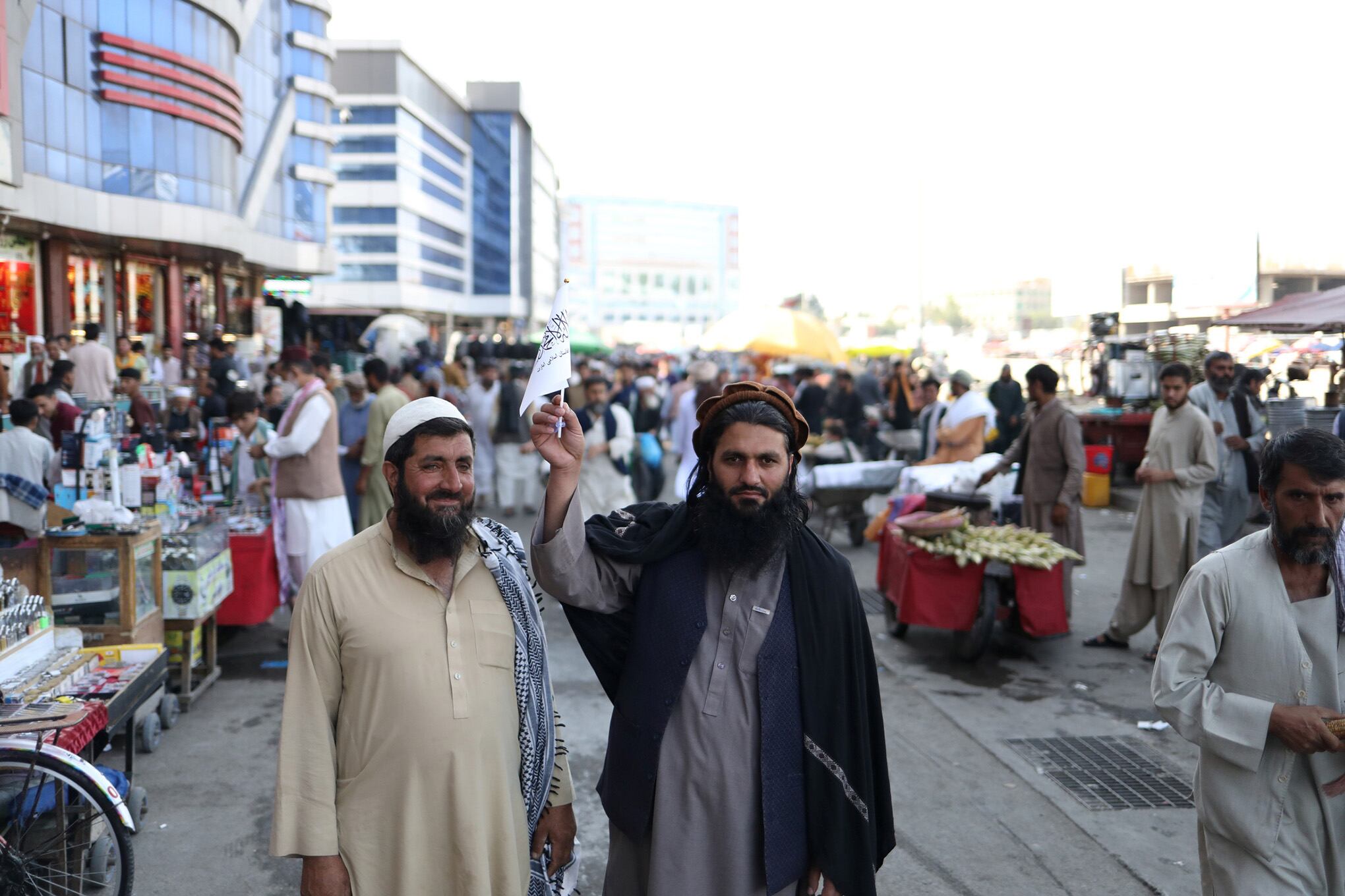En las calles de Kabul, bajo el control de los talibanes