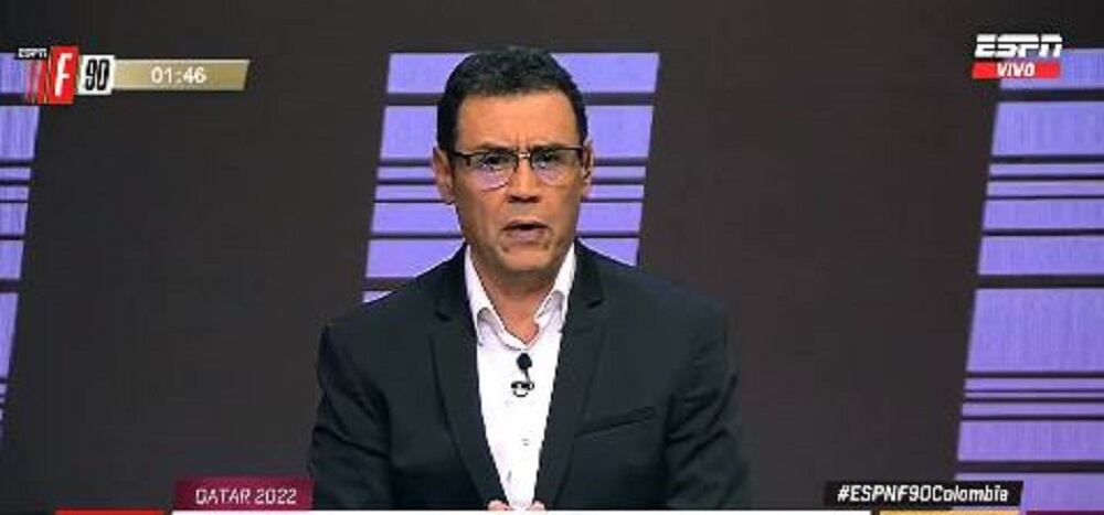 Pacho Vélez menospreció a Arabia Saudita en pleno programa de ESPN