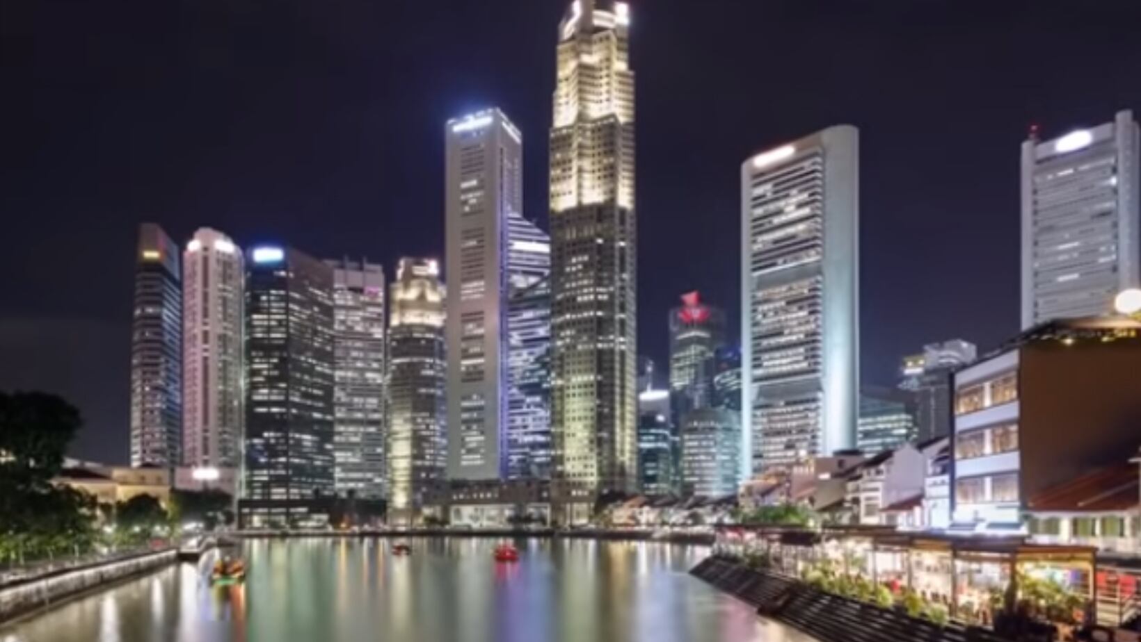 Singapur de noche, un espectáculo que vale la pena conocer