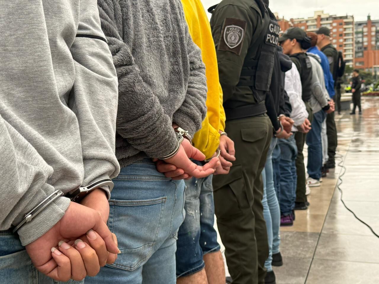 Entre losa capturados hay miembros de 'Los Satanás'.