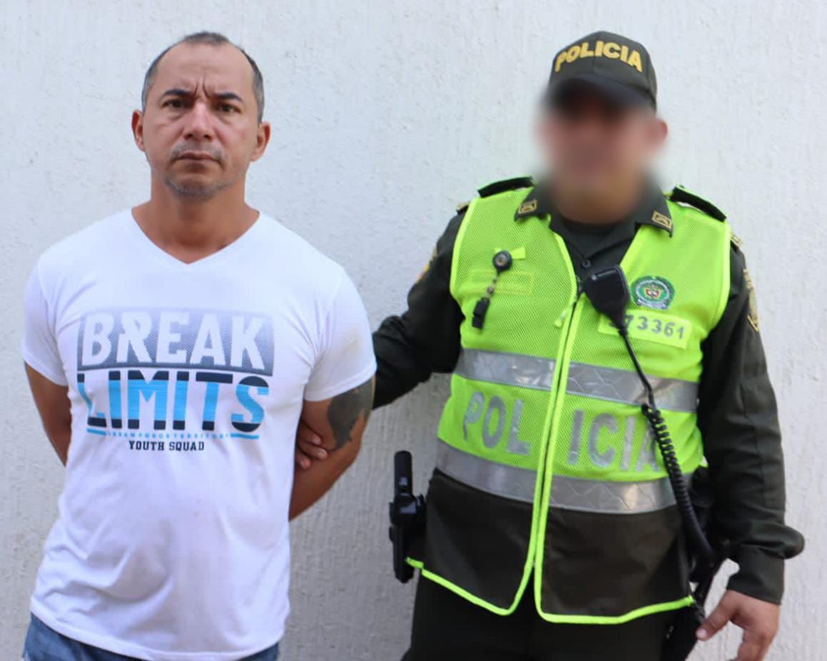 El detenido deberá responder ante las autoridades por este flagelo.