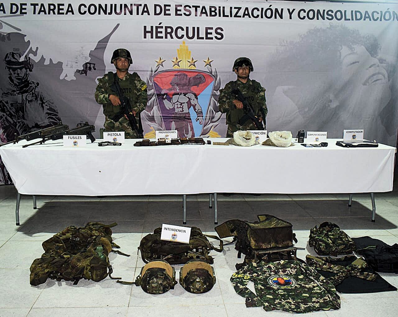 Estos sujetos preparaban acciones terroristas contra los agricultores de la región.