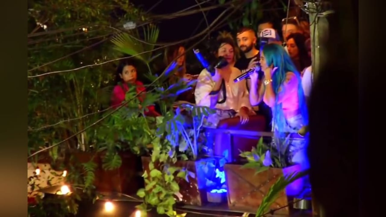 La artista cantó Tusa y envió un mensaje motivacional a sus seguidores.