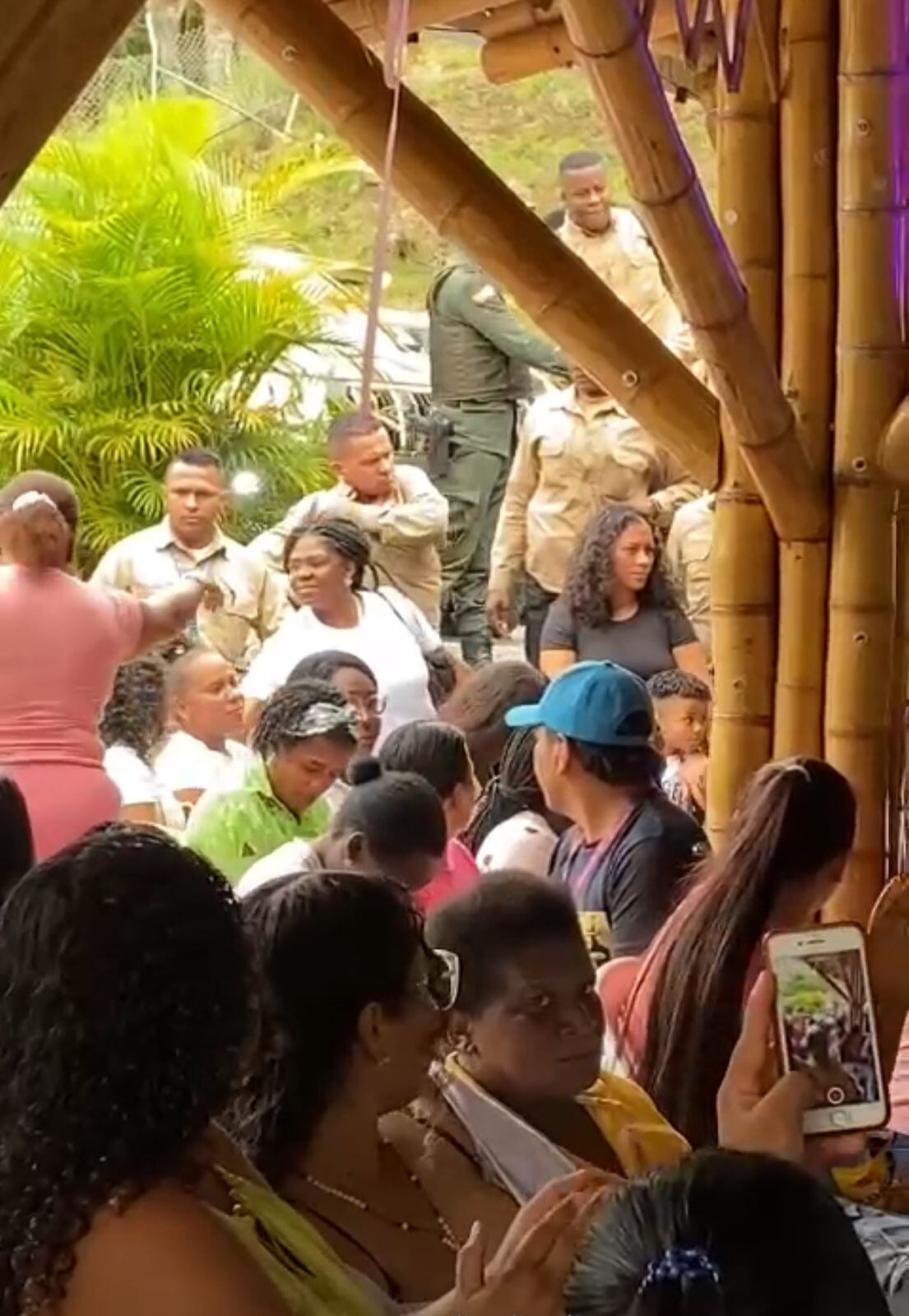 Vicepresidenta Francia Márquez en Suárez.