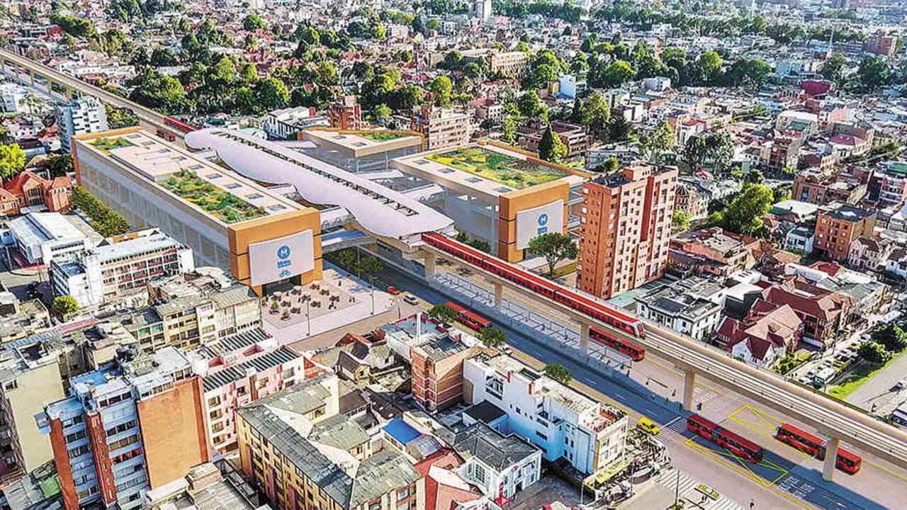 Diseño del recorrido del metro