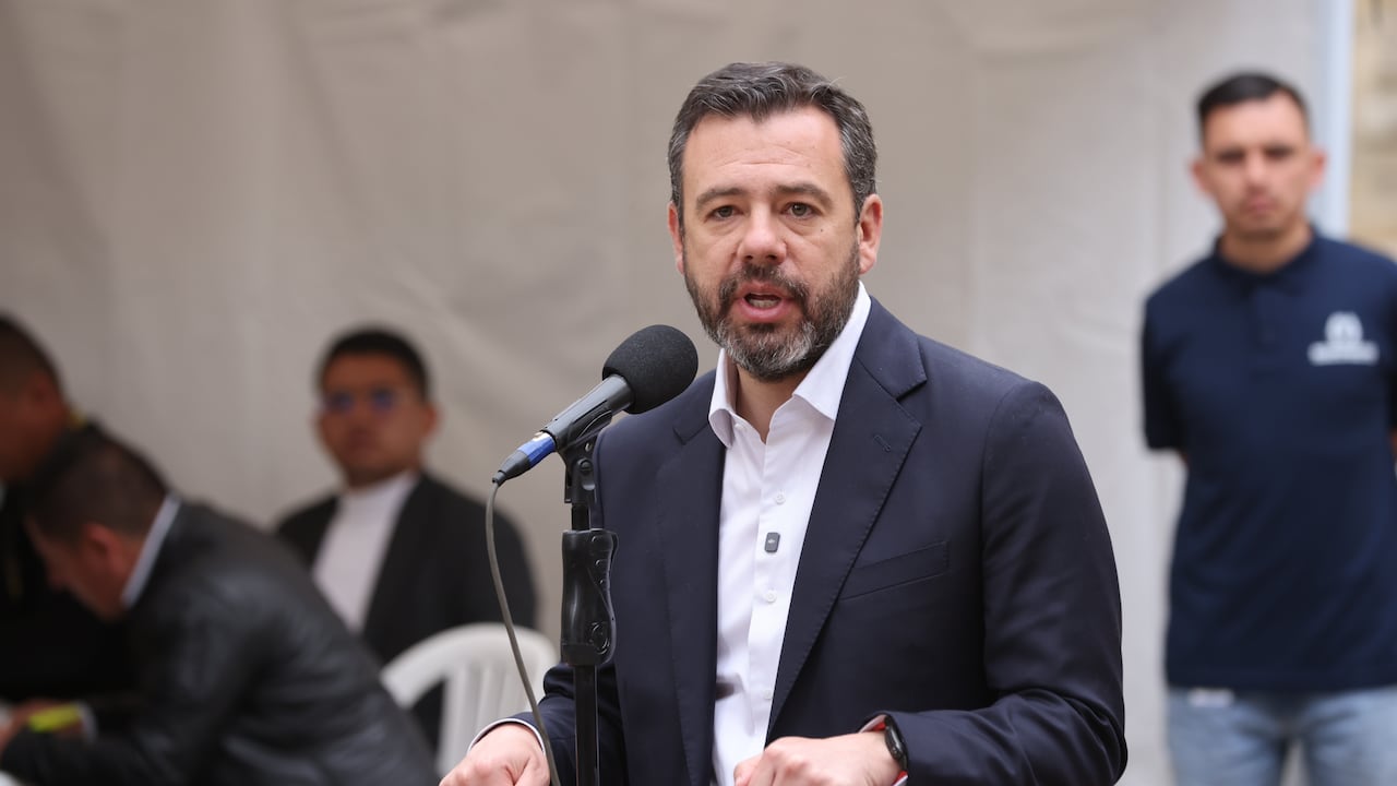 Carlos Fernando Galán, alcalde de Bogotá.