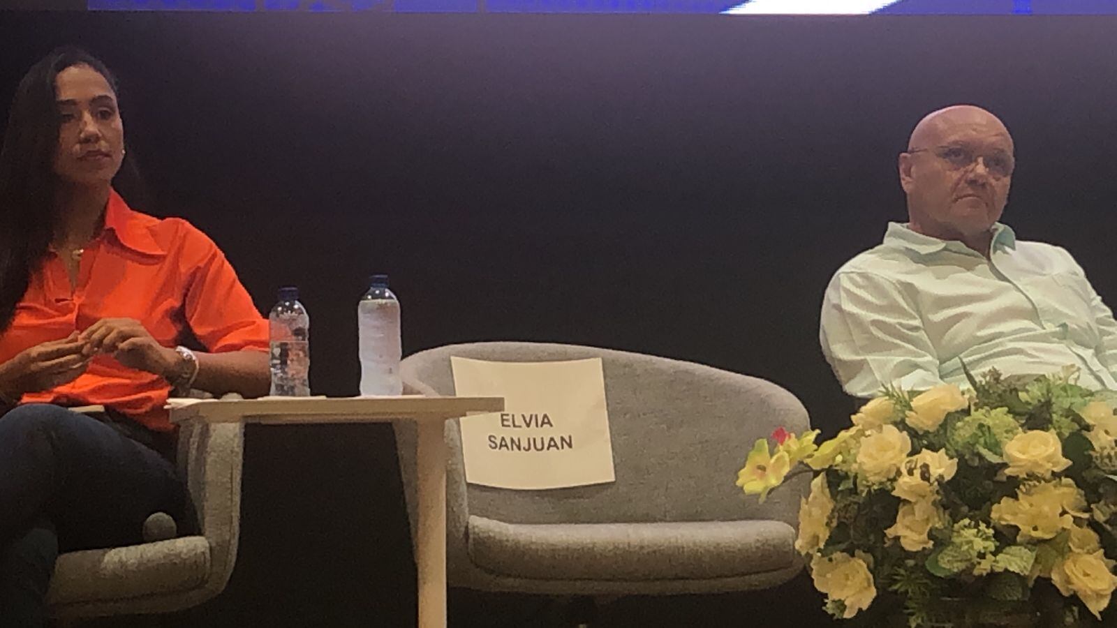 Elvia Sanjuan fue una de las ausentes al debate de candidatos para la gobernación del Cesar.