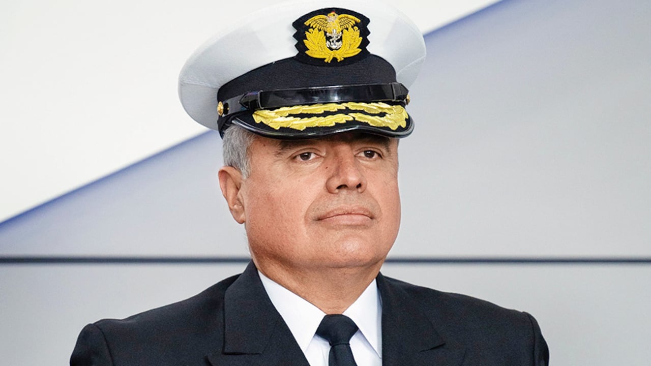 José Joaquín Amézquita García Jefe del Estado Mayor Conjunto, vicealmirante