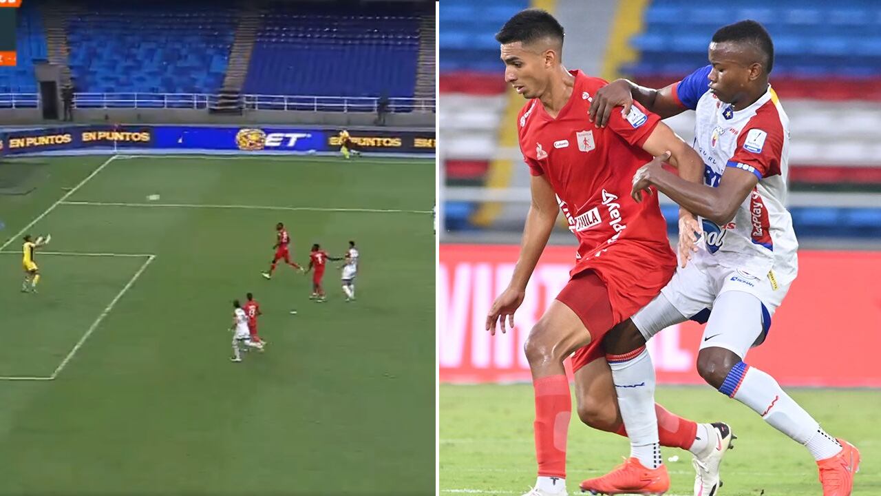 Santiago Silva, arquero de América, quedó retratado