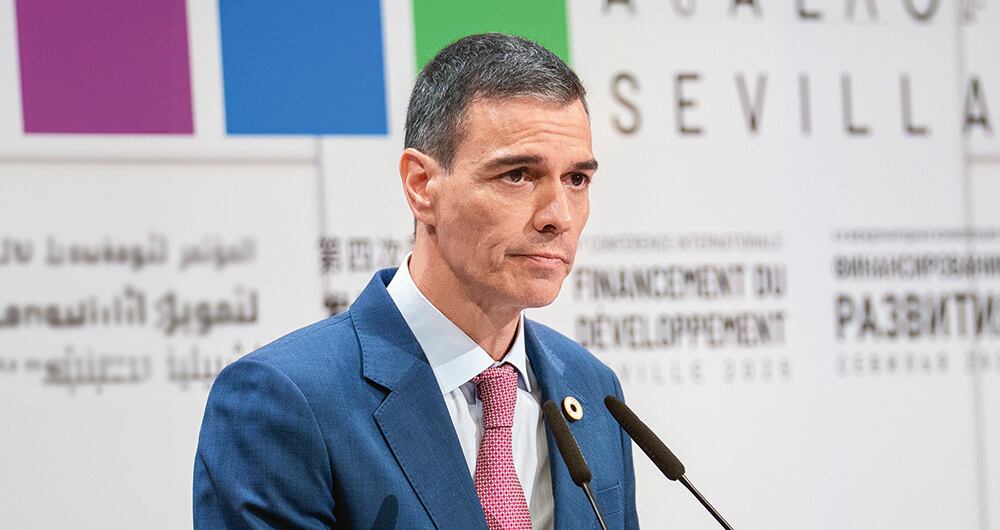 Pedro Sánchez, presidente del gobierno español.