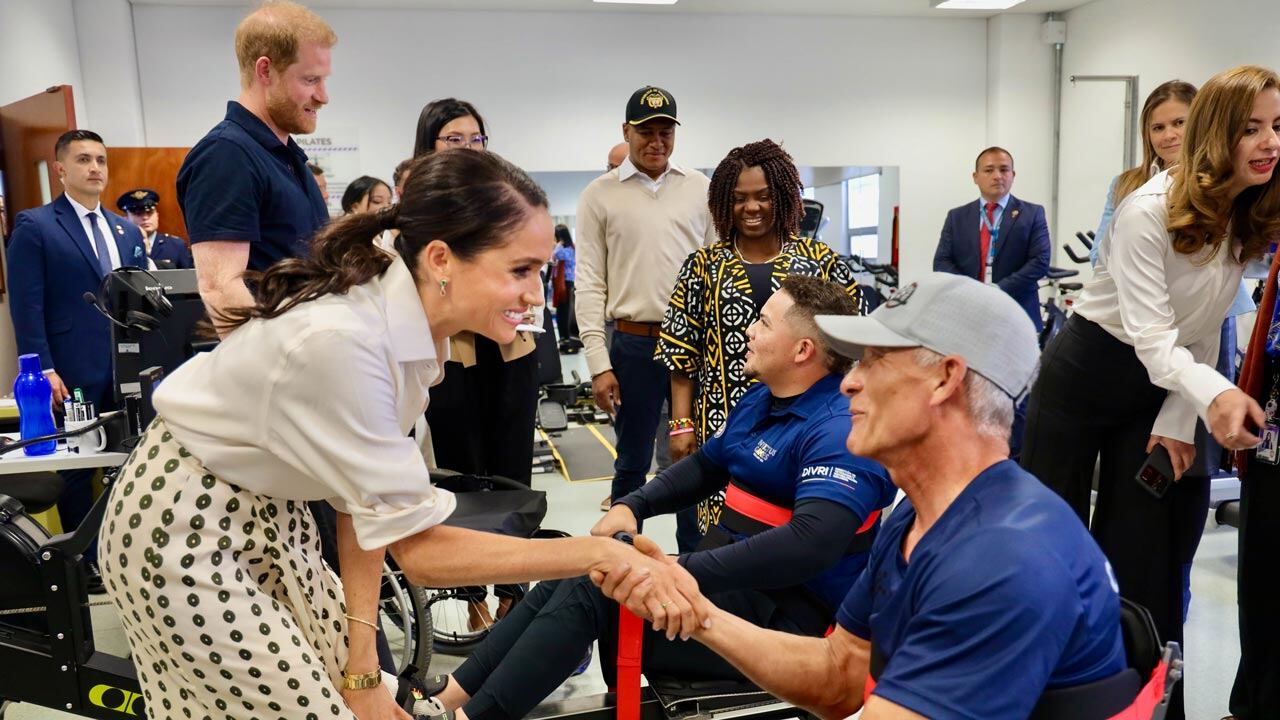 Megan, duquesa de Sussex, visitando el colegio La Giralda