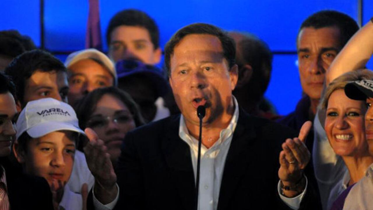 Presidente panameño, Juan Carlos Varela