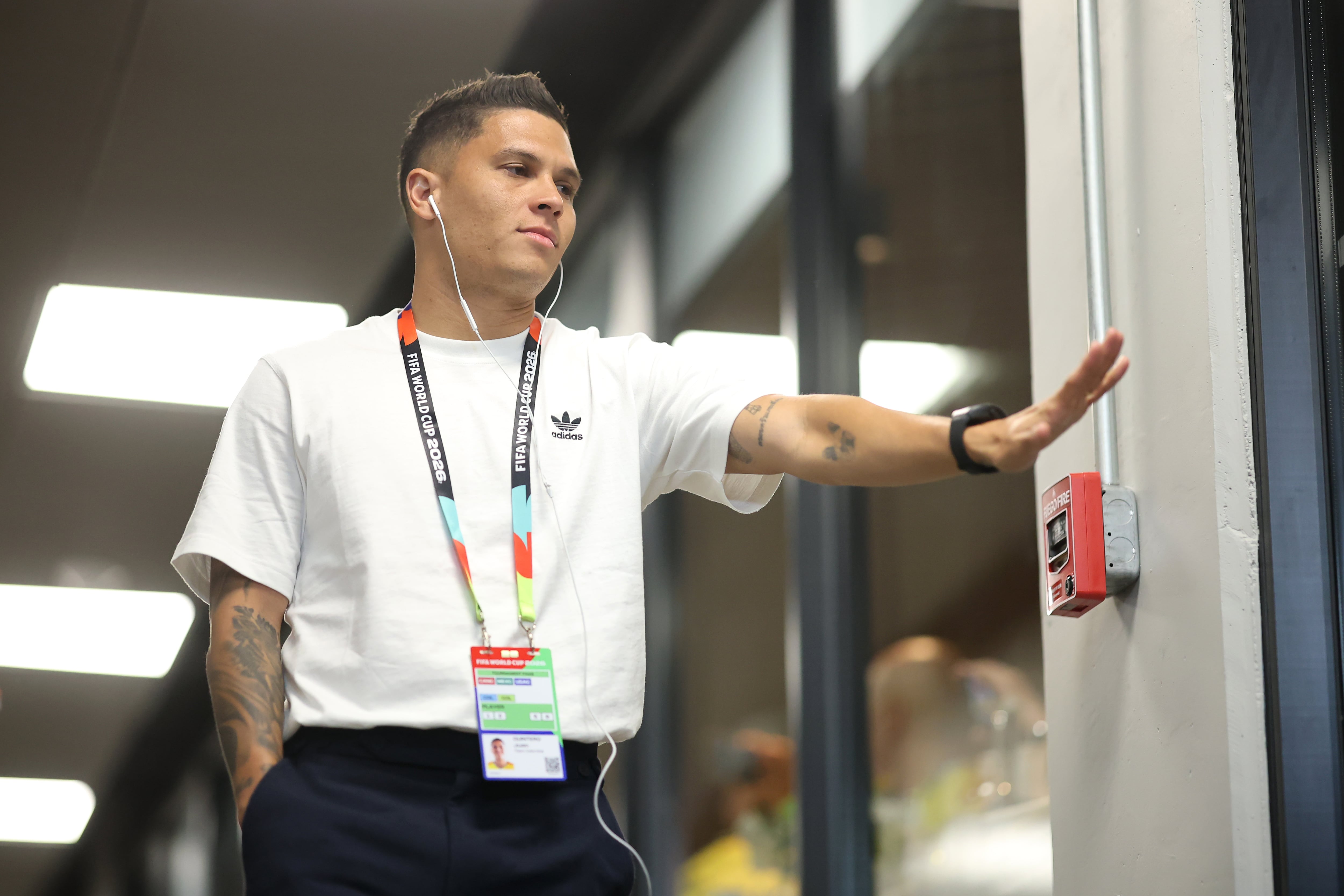 Juan Fernando Quintero en medio del Mundial 2026 con la Selección Colombia