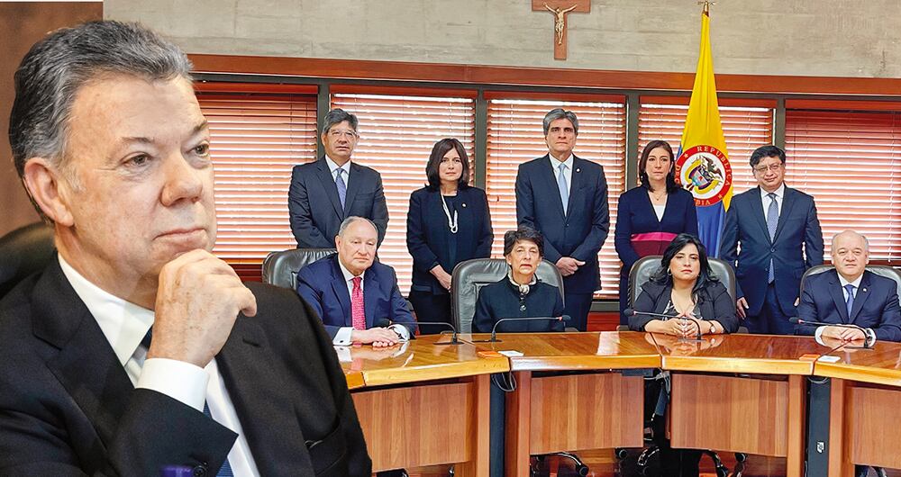   ¿Para qué llamó Santos a los magistrados de la Corte apenas unos días antes de emitirse el fallo en el caso de Uribe? ¿Por qué Santos no desmiente al magistrado Linares?