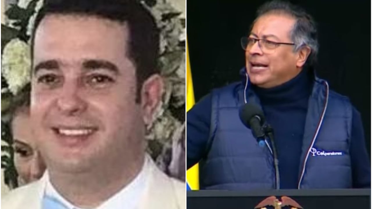 Gustavo Petro y Esteban Urueta