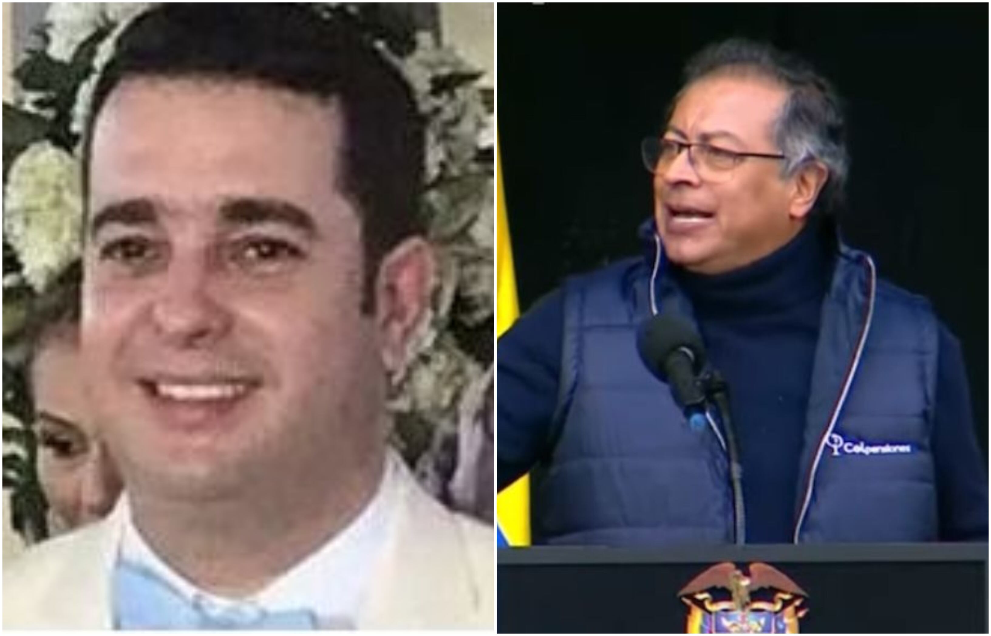 Gustavo Petro y Esteban Urueta