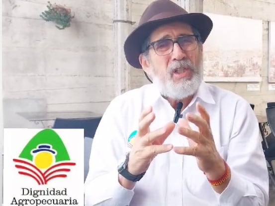Óscar Gutiérrez, director de Dignidad Agropecuaria.