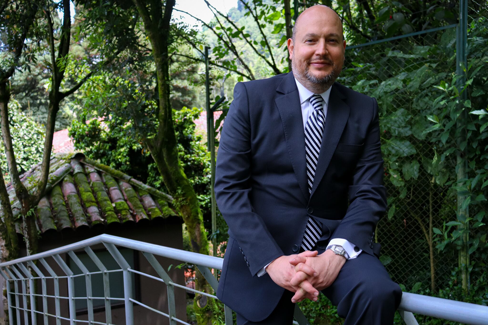 Mario Posada García-Peña, rector de la Universidad de América.