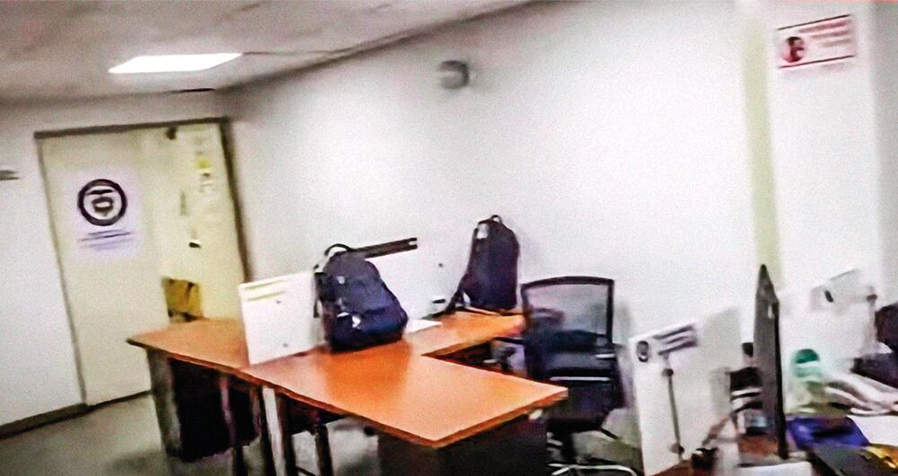   Marelbys Meza duró horas en el sótano de un edificio adscrito a la Presidencia, en la prueba de polígrafo, donde, según ella, fue torturada psico-lógicamente por tres hombres.