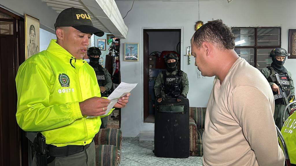 En nueve registros de allanamiento fueron capturadas 11 personas.