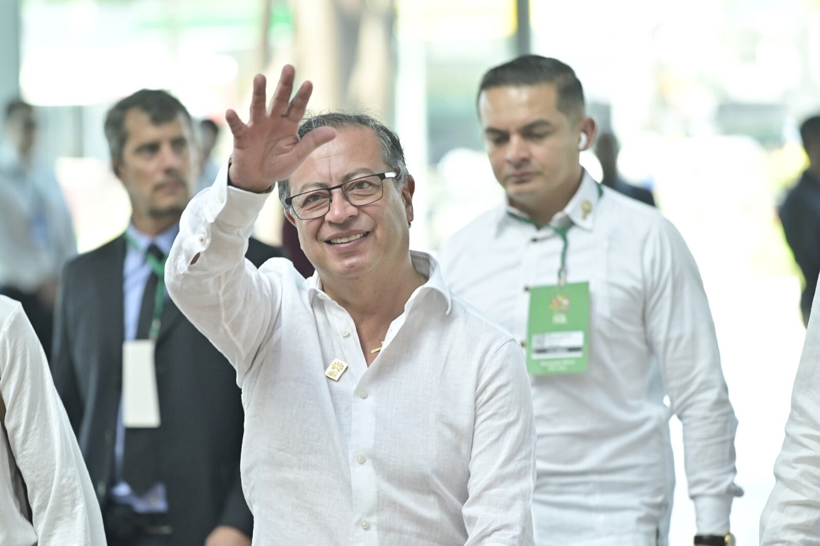 Presidente Gustavo Petro en Brasil para participar en la cumbre de la amazonía "juntos por nuestros bosques"