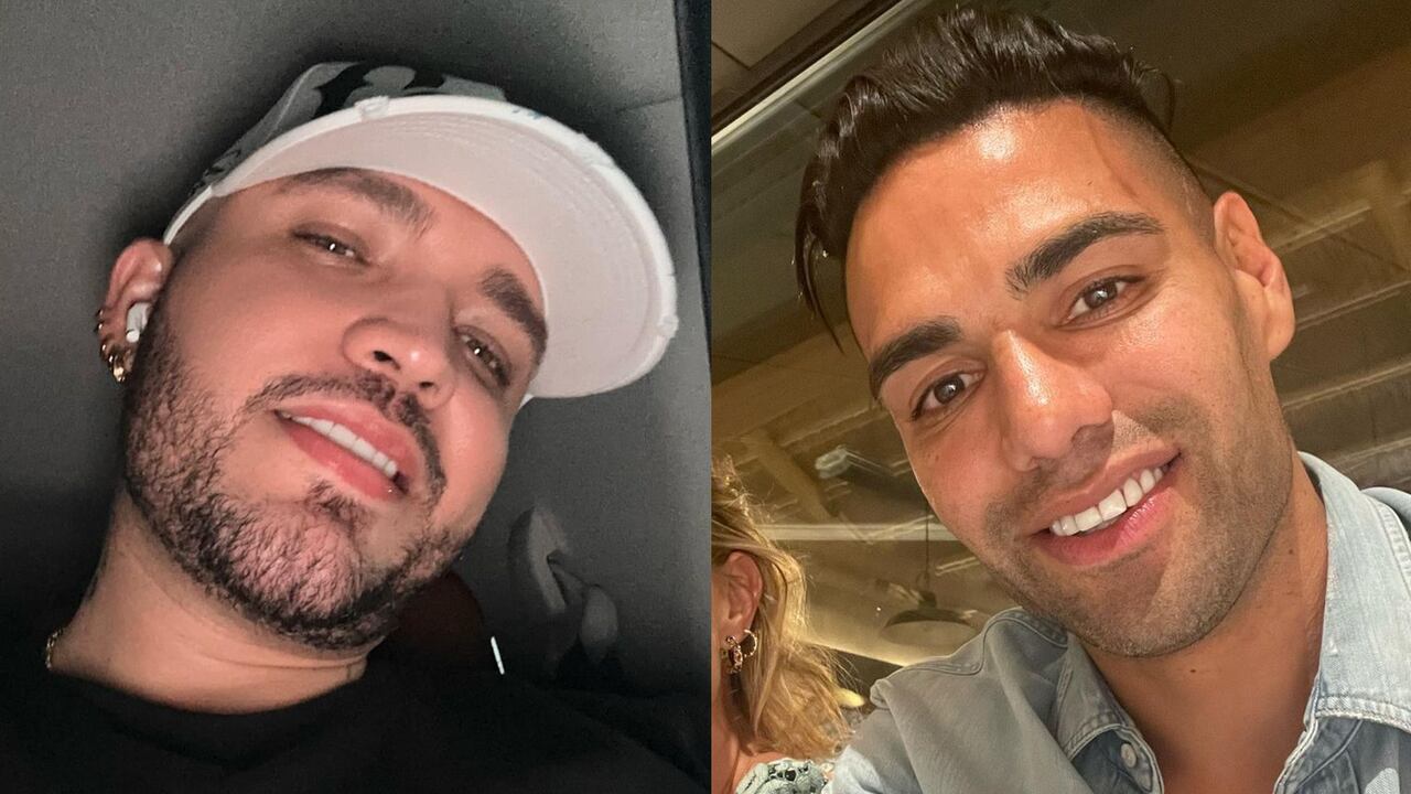 Los famosos están unidos por su numerosa familia. Fotos: Instagram @jessiuribe3 - @falcao.