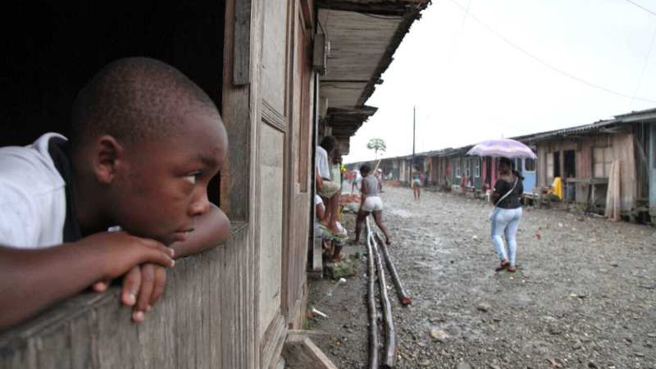 Pobreza en Colombia.
