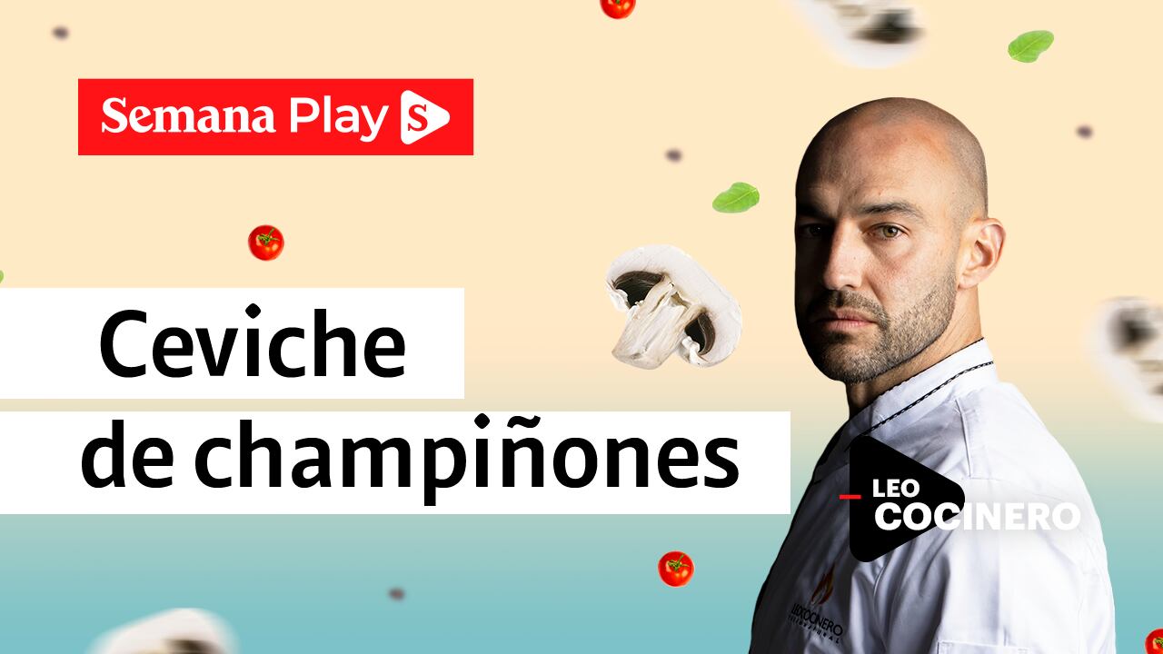 Ceviche de champiñones | Leonardo Moran en Cocina Saludable