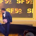 Para defender a su esposa 'Polilla' cacheteó a Lucumí en 'Sábados felices'