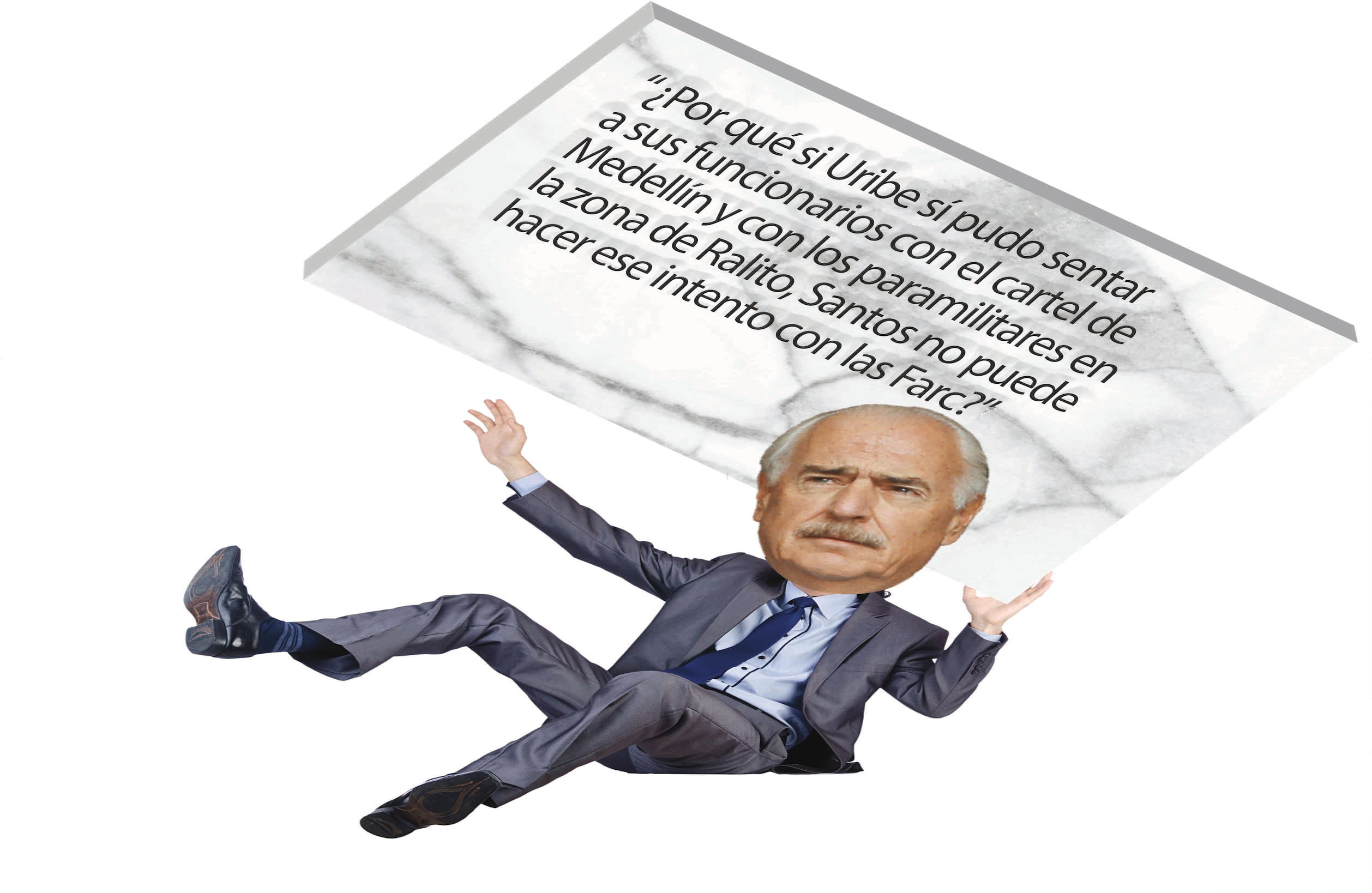 Andrés Pastrana. Con esas palabras, el expresidente Pastrana defendió el proceso de paz del presidente Santos con las Farc, en una entrevista de 2012. Eso fue antes de que Pastrana y Uribe (a quien había criticado con anterioridad) se convirtieran en los mejores amigos y unieran fuerzas por el No.