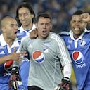 M'bami estuvo en Millonarios durante el año 2014