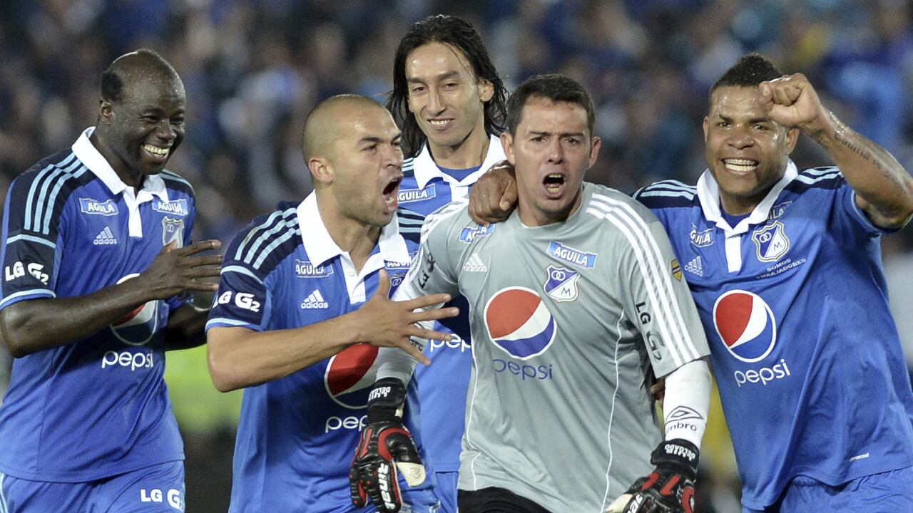 M'bami estuvo en Millonarios durante el año 2014