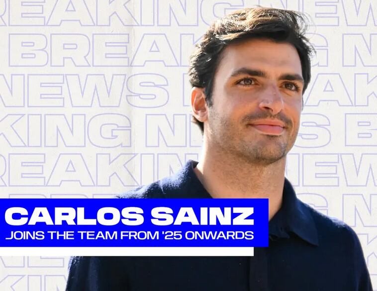 Carlos Sainz, piloto español que llega a Williams Racing