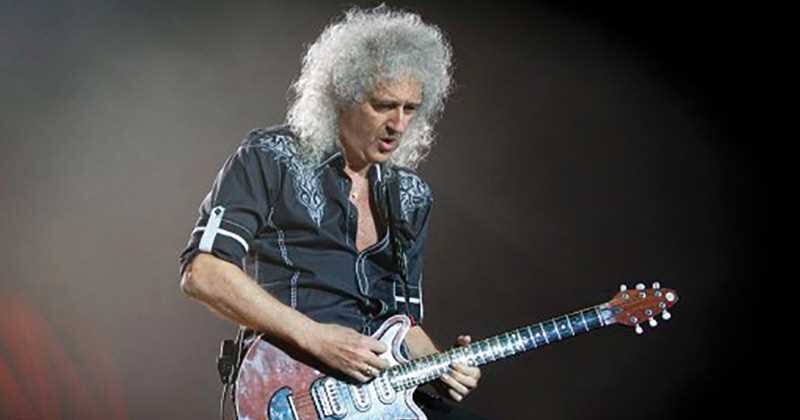 Brian May, guitarrista de la mítica banda de rock Queen.