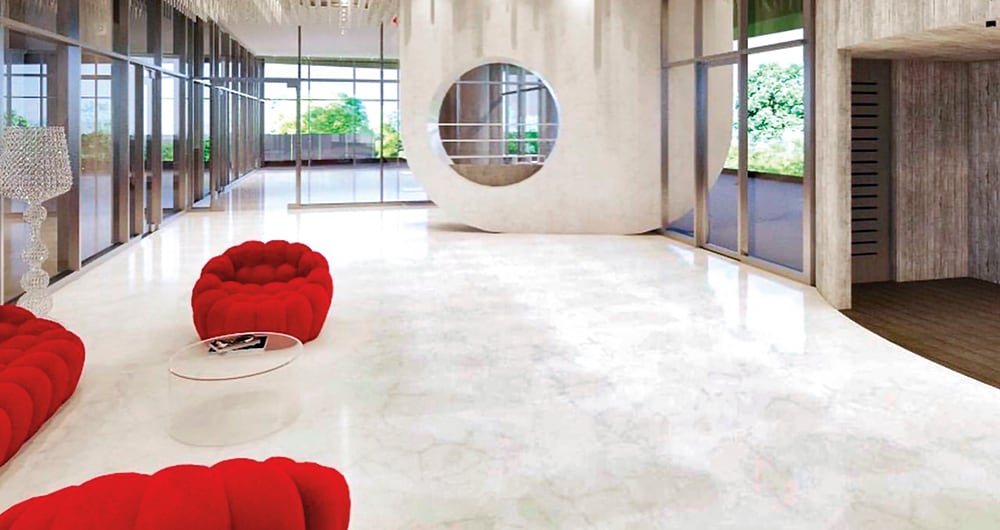 El edificio que construye HG.