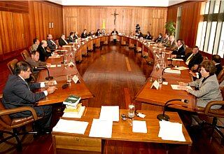 Leonidas Bustos, exmagistrado de la Sala Penal.