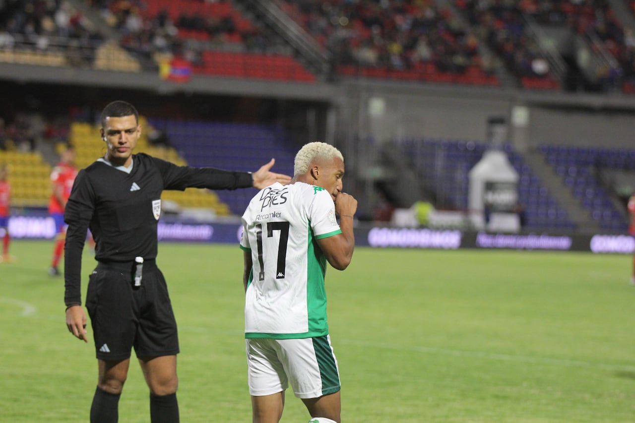 Juan José Córdoba, autor del gol frente a Pasto