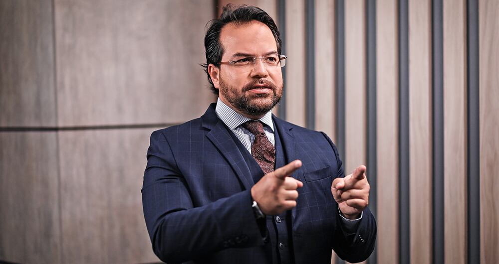 Alejandro Carranza, abogado del hijo del presidente.
