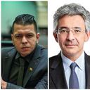 Paloma Valencia, Jota Pe Hernández y Enrique Gómez.