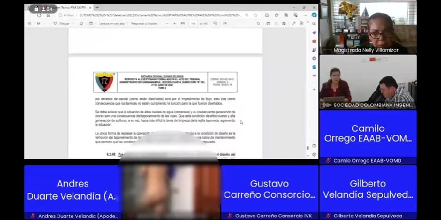 Abogado del Distrito deja la cámara encendida mientras se bañaba en ple audiencia.