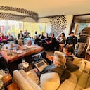 César Gaviria, jefe del liberalismo, estuvo reunido con senadores y representantes de la colectividad.