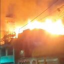 El siniestro tuvo lugar en el tercer nivel de una vivienda.