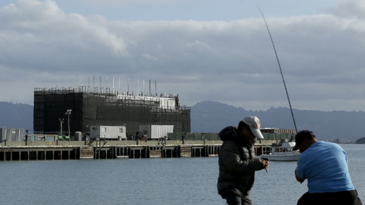 La embarcación se hizo evidente hace unas semanas en la bahía de San Francisco.
