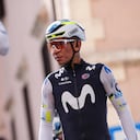 Nairo Quintana of Colombia and the Movistar Team is present before the 61st Tirreno-Adriatico 2026, Stage 3, a 213 km stage from Tagliacozzo to Martinsicuro, in Tagliacozzo, Italy, on March 12, 2026. (Photo by Marco Zac/NurPhoto via Getty Images)