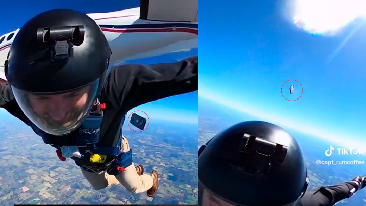 iPhone habría resistido una caída desde 4000 metros de altura.